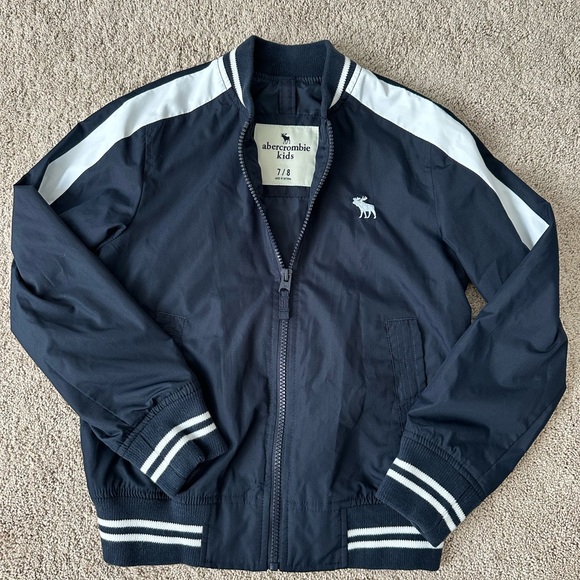 Kids Abercrombie Light Weight Zip Up Jacket - Picture 1 of 3